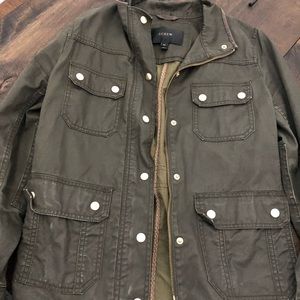 Jcrew Army Style Jacket Petite Medium